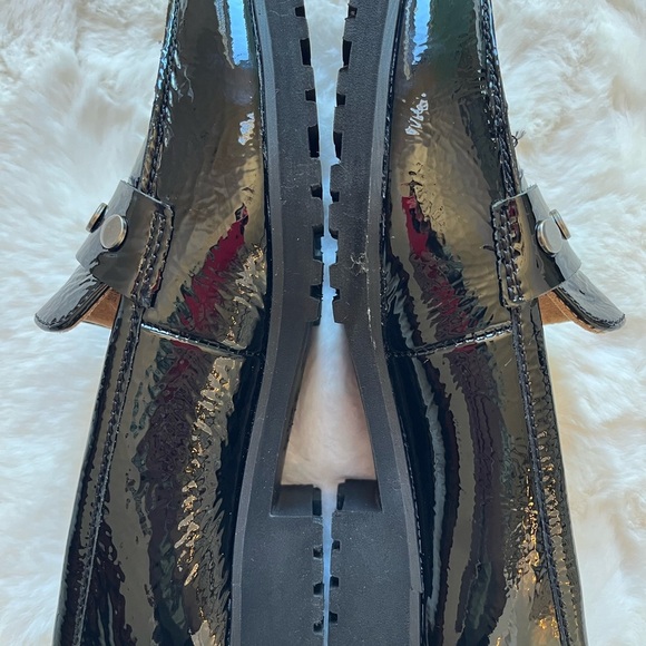 Naturalizer Black Patent Leather Loafers 8 - Picture 6 of 9